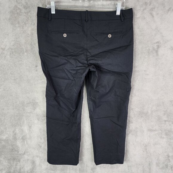 Womens Black The Limited Drew Fit Capri Pants Mid Rise Stretch Size 10 - Picture 7 of 12